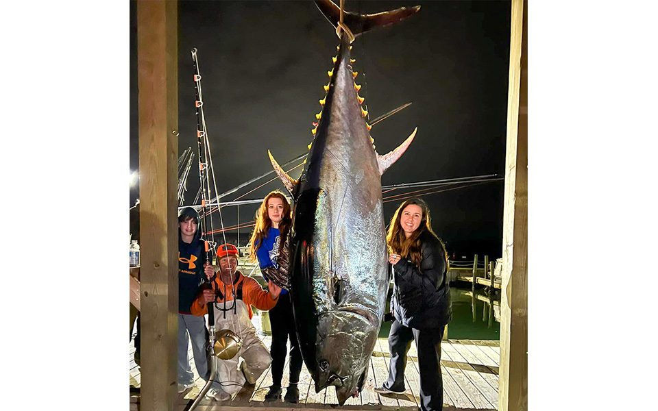 North Carolina Anglers Catch Record-Size 900-Pound Bluefin Tuna