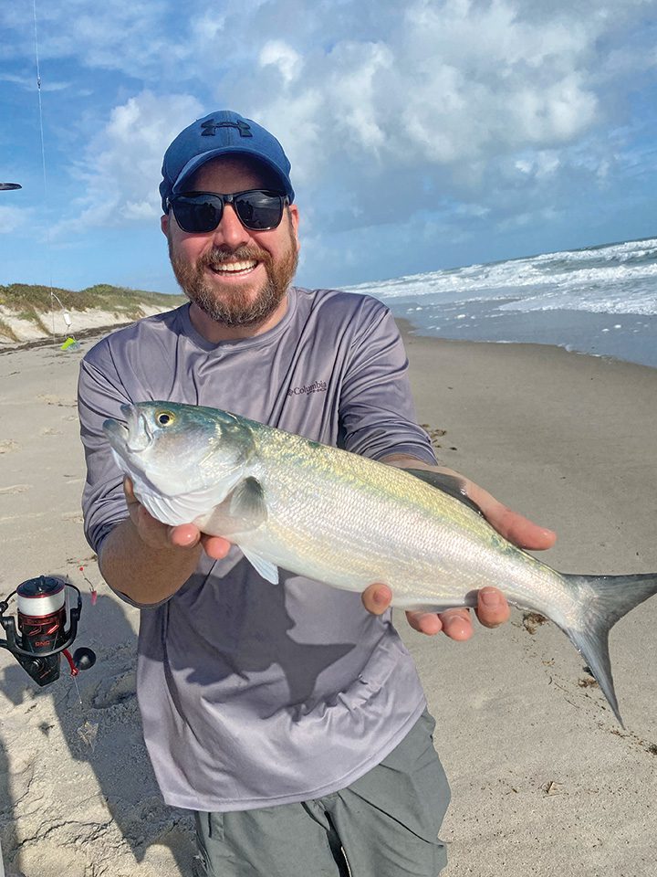 FAT GUY SURF FISHING DAYTONA BEACH 