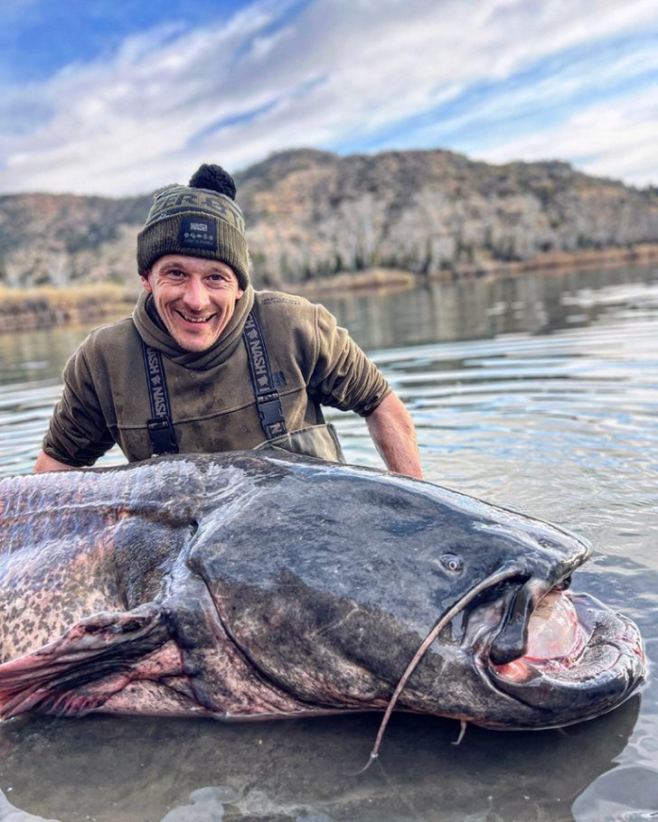 British Angler Lands 222-Pound Spanish Catfish - Coastal Angler