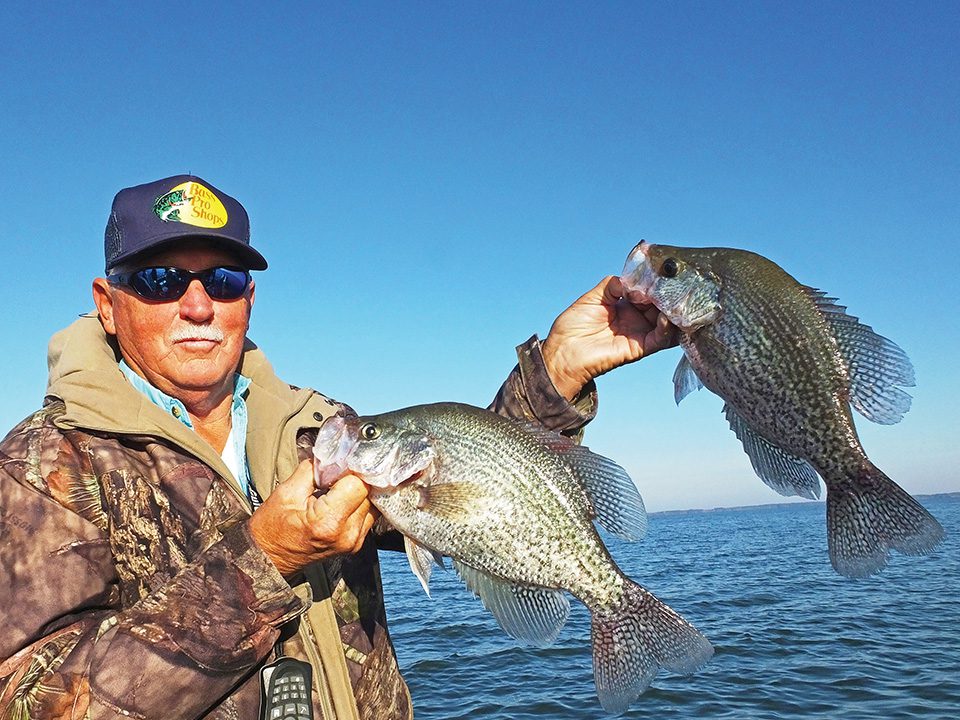 Catching crappie on South Carolina's Santee Cooper lakes