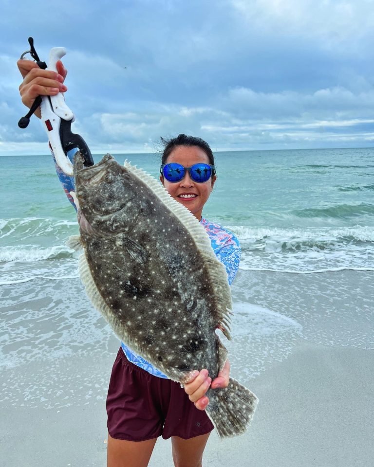 Fishing for Flounder near Daytona Beach
