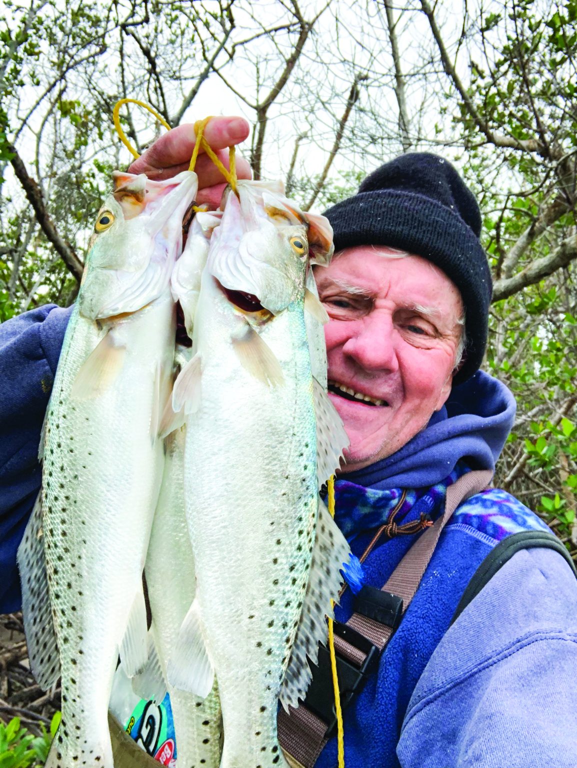 Water temps are high enough to let Peters of Bonita Springs
