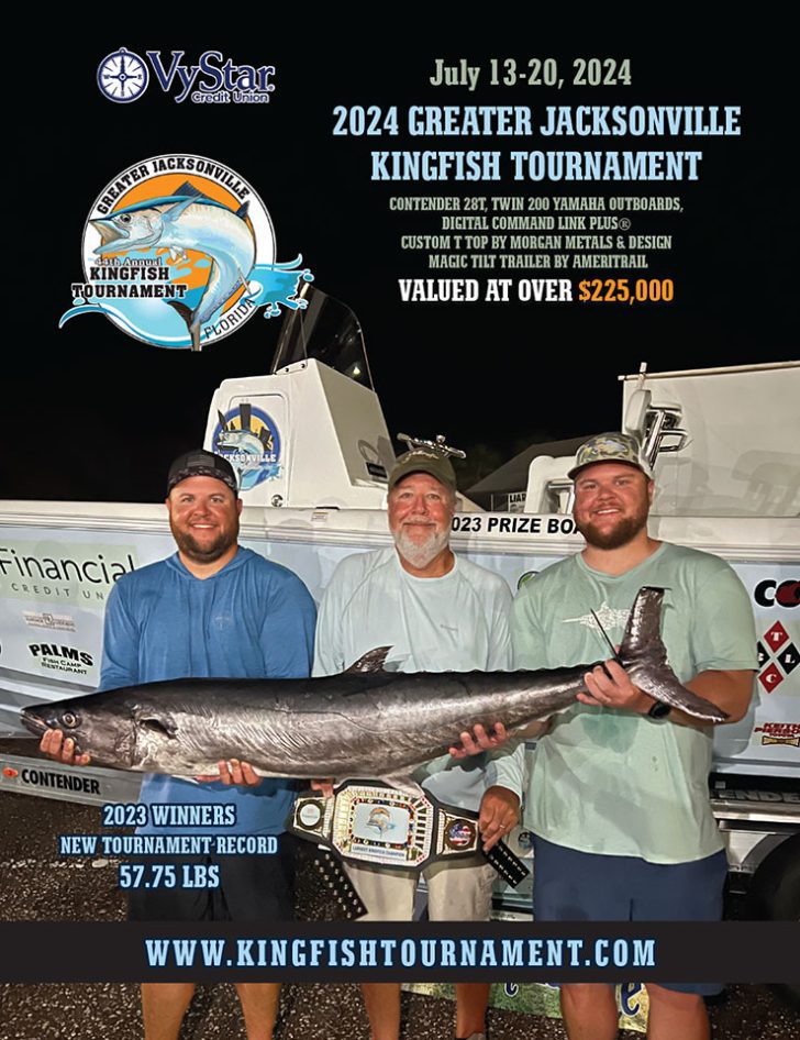 Greater Jacksonville Beach Kingfish Tournament July 1320! Coastal