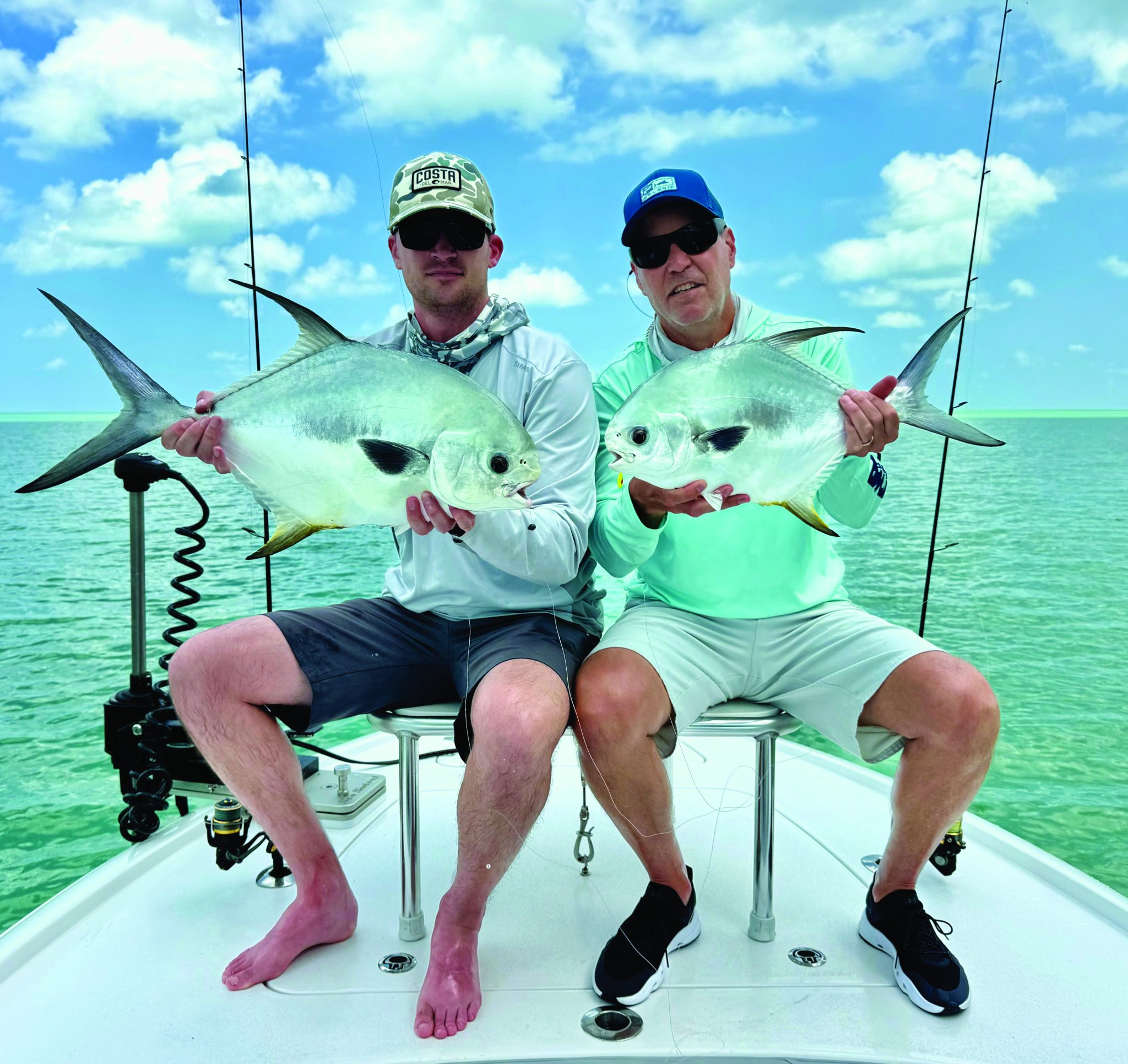 Permit were the fish of the day with Capt. Greg Poland. - Coastal ...