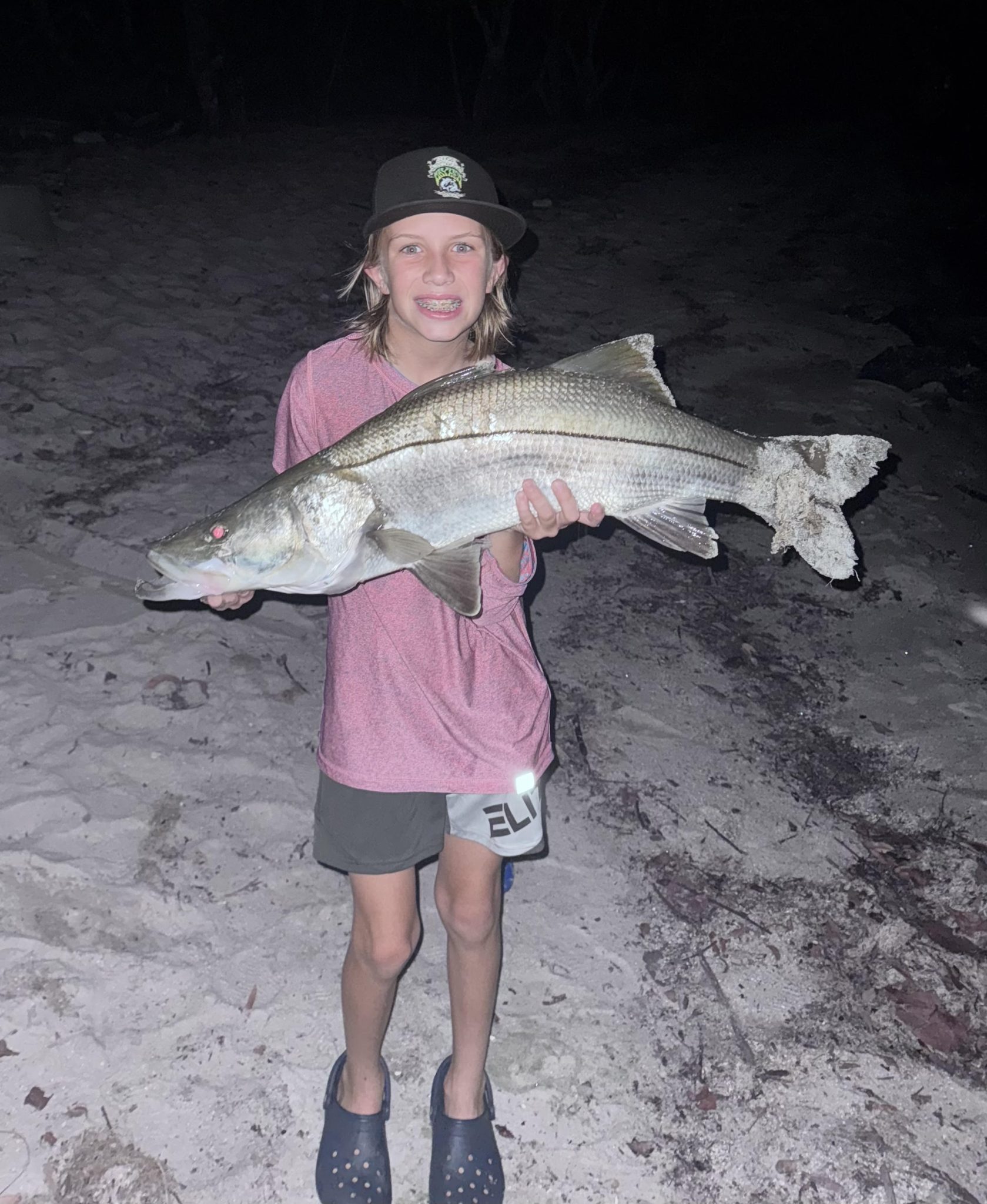 Pink Snook PB snook in Melbourne Beach - Coastal Angler & The Angler Magazine