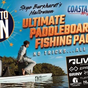Enter To Win Skye Burkhardt's Halloween Ultimate Paddleboard Fishing Package
