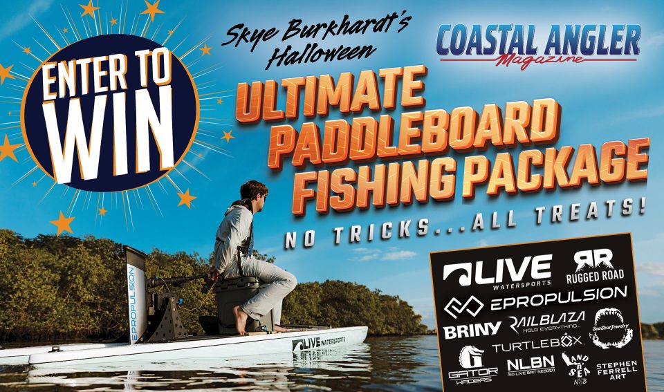 Enter To Win Skye Burkhardt's Halloween Ultimate Paddleboard Fishing Package