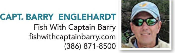 Capt. Barry Englehardt, Fish With Captain Barry, (386) 871-8500, fishwithcaptainbarry.com