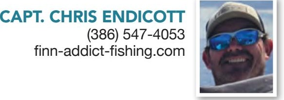 Capt. Chris Endicott, finn-addict-fishing.com