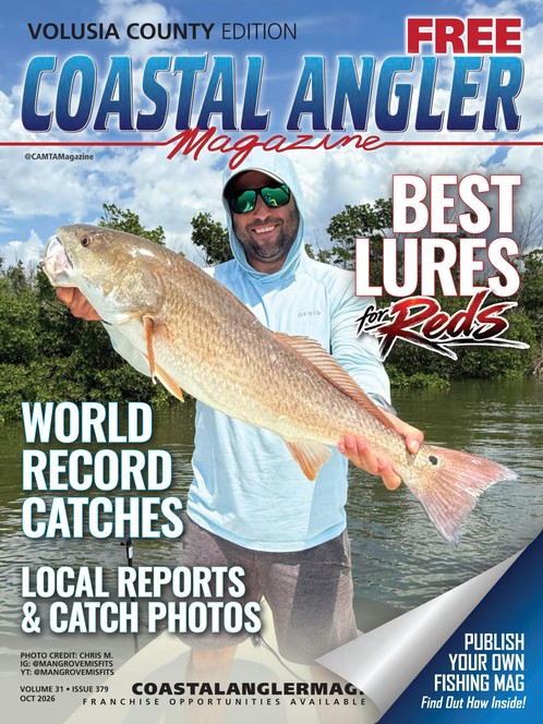 Coastal Angler Magazine Volusia County Edition, October 2026 cover